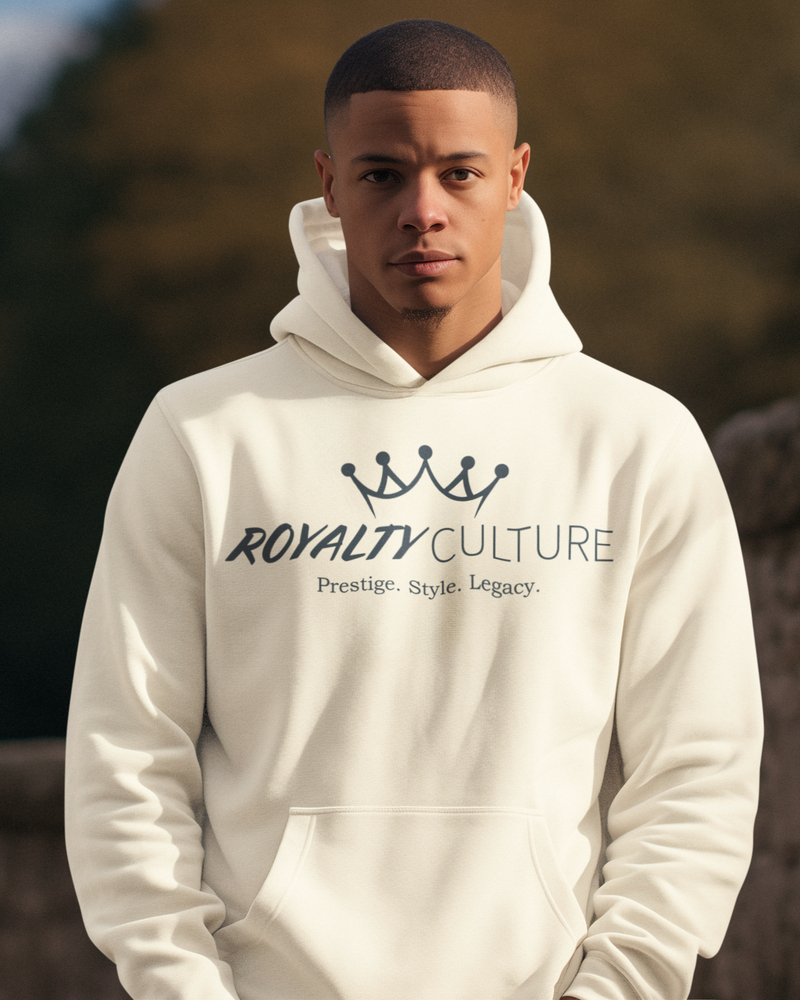 Prestige Luxury Streetwear Hoodie (Ivory)