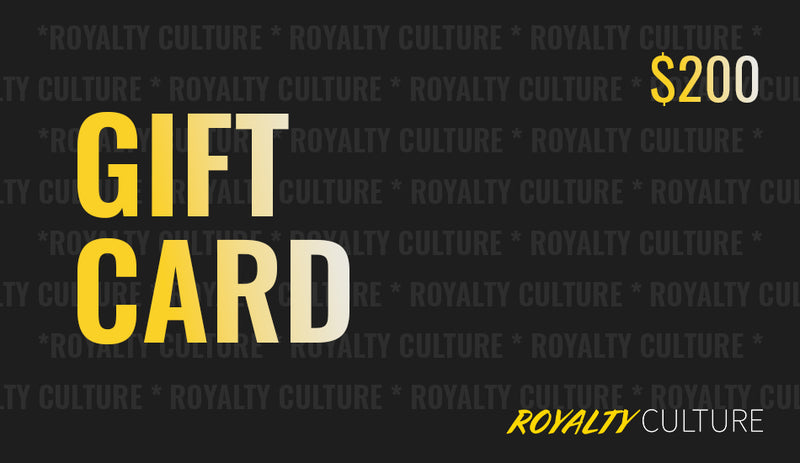 ROYALTY CULTURE GIFT CARD