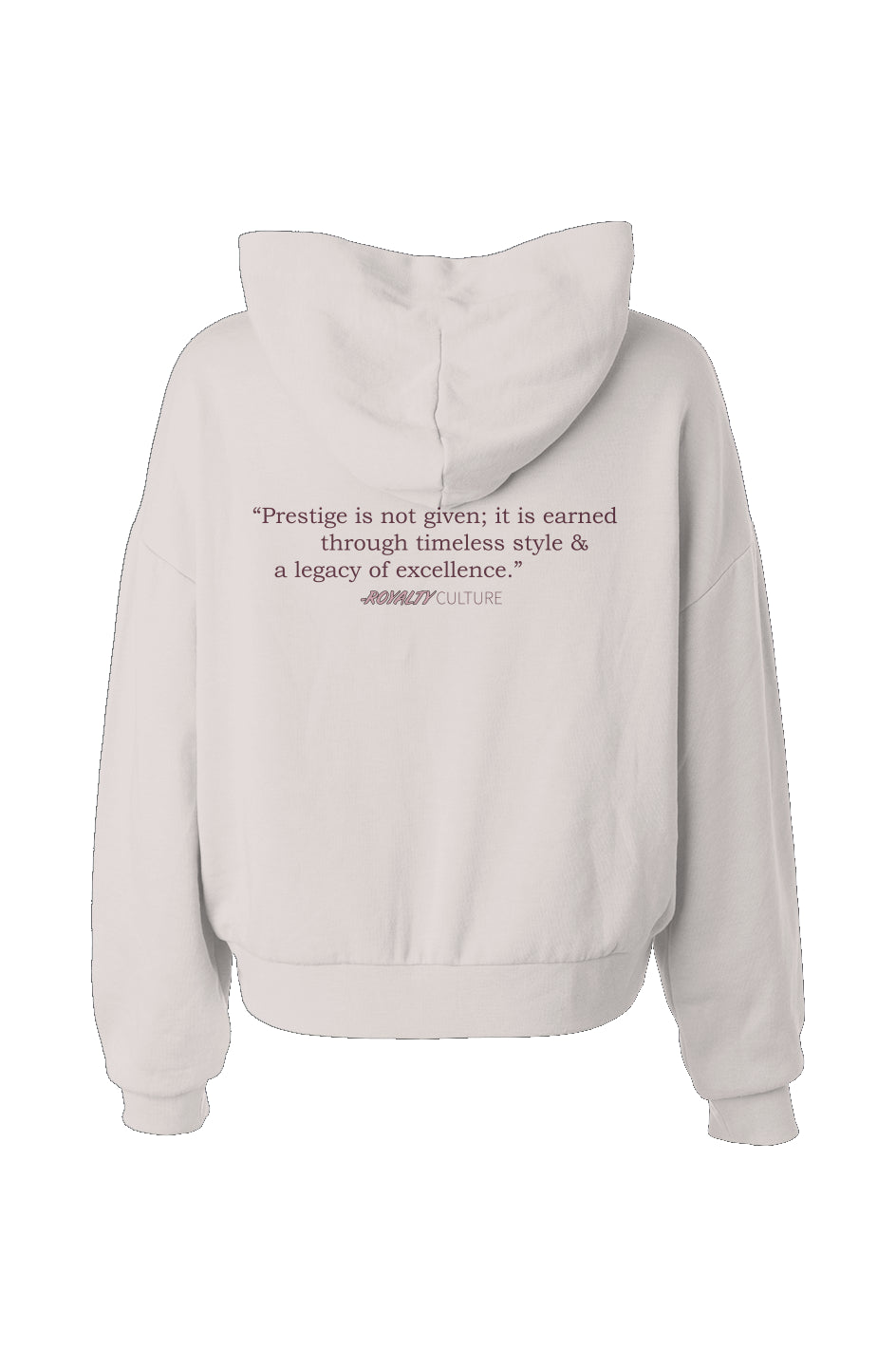 Chic Hip-Length Hoodie