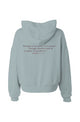 Chic Hip-Length Hoodie