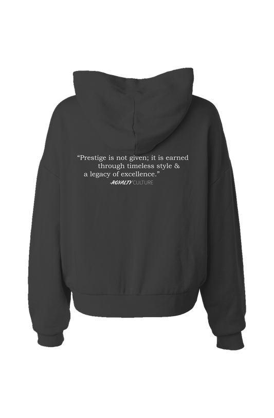 Premium Chic Hip-Length Hoodie